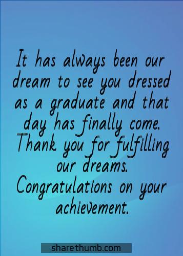 congratulations to my graduate
